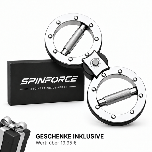 SpinForce™ – Schnellere Hände, Härtere Schläge.
